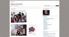 Desktop Screenshot of elainestorkey.com