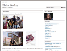 Tablet Screenshot of elainestorkey.com